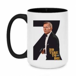 Чашка двухцветная 420ml Агент 007 Не Время Умирать - PrintSalon