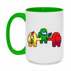 Чашка двухцветная 420ml Among Us - His Faut - PrintSalon