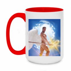 Чашка двухцветная 420ml Angel Billy - PrintSalon