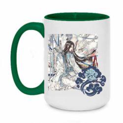 Чашка двухцветная 420ml Арт с Лань Чжань - PrintSalon