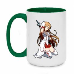 Чашка двокольорова велика Асуна - PrintSalon