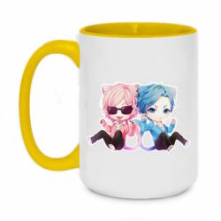 Чашка двухцветная 420ml Ayato and Yuri - PrintSalon