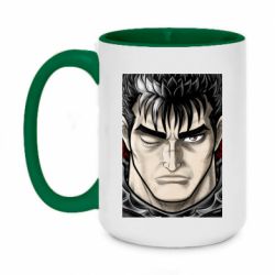 Чашка двухцветная 420ml Берсерк аниме арт - PrintSalon