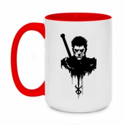 Чашка двокольорова велика Берсерк аніме - PrintSalon