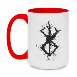 Чашка двухцветная 420ml Berserk label - PrintSalon