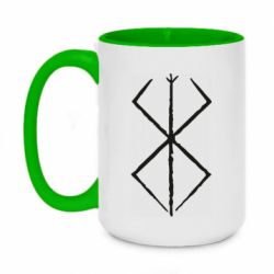 Чашка двокольорова велика Berserk symbol - PrintSalon