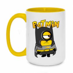 Чашка двухцветная 420ml Бэтмин Миньон - PrintSalon
