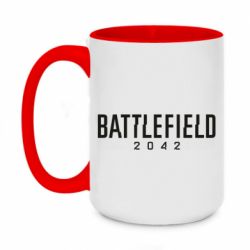 Чашка двухцветная 420ml Bettlefield 2042 - PrintSalon