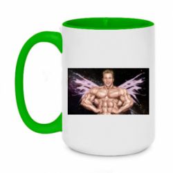 Чашка двухцветная 420ml Billy gachimuchi - PrintSalon