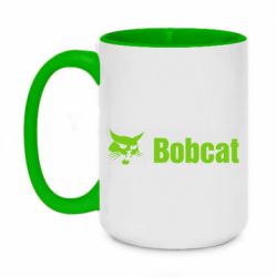 Чашка двокольорова велика Bobcat - PrintSalon