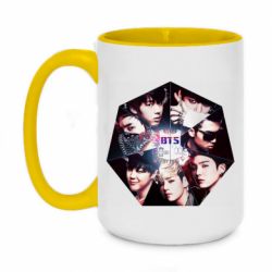 Чашка двокольорова велика Bts  к-рор - PrintSalon