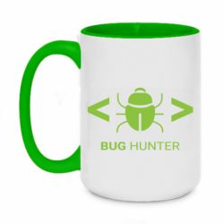 Чашка двухцветная 420ml Bug Hunter - PrintSalon