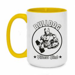 Чашка двокольорова велика Bulldog Fitness Club