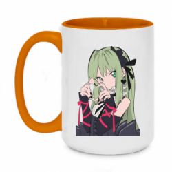 Чашка двокольорова велика Chan love - PrintSalon