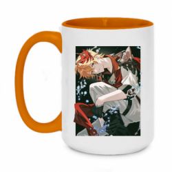 Чашка двухцветная 420ml Чайльд - PrintSalon