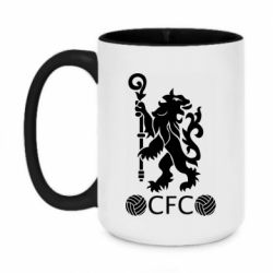 Чашка двокольорова велика Chelsea CFC - PrintSalon