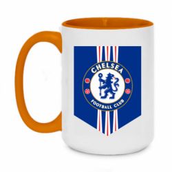 Чашка двухцветная 420ml Chelsea Flag - PrintSalon