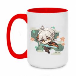 Чашка двухцветная 420ml Chibi Kazuha - PrintSalon