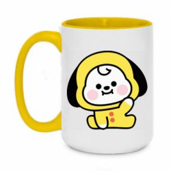 Чашка двухцветная 420ml Chimmy BT21 - PrintSalon