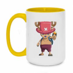 Чашка двокольорова велика Chopper Tony Tony from One Piece - PrintSalon