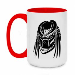 Чашка двухцветная 420ml Чужой хищник - PrintSalon