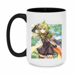 Чашка двухцветная 420ml Collei art - PrintSalon