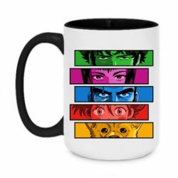 Чашка двокольорова велика Cowboy Bebop Eyes - PrintSalon