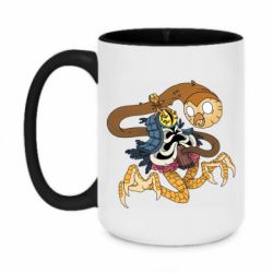 Чашка двухцветная 420ml Creepy Hooty - PrintSalon