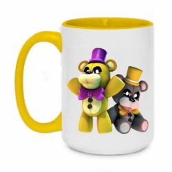 Чашка двокольорова велика Cute Freddy-PrintSalon Чашка двокольорова велика Cute Freddy