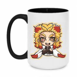 Чашка двухцветная 420ml Cute Senjuro Rengoku