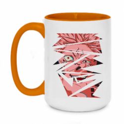 Чашка двухцветная 420ml Demon Yuji Itadori