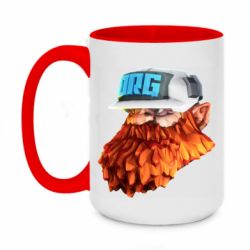 Чашка двухцветная 420ml DRG - PrintSalon
