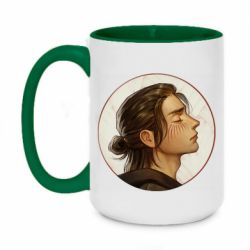 Чашка двухцветная 420ml Eren Yeager art-PrintSalon Чашка двухцветная 420ml Eren Yeager art