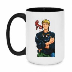 Чашка двухцветная 420ml Эйкити Онидзука