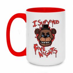 Чашка двухцветная 420ml Фнаф - PrintSalon