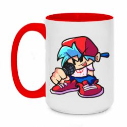 Чашка двухцветная 420ml FnF Boy - PrintSalon
