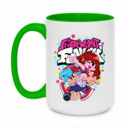 Чашка двокольорова велика FNF Heroes - PrintSalon