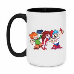Чашка двухцветная 420ml FNF Trio - PrintSalon