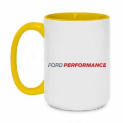 Чашка двухцветная 420ml Ford Performance - PrintSalon