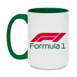 Чашка двокольорова велика Formula 1 Logo - PrintSalon