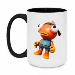 Чашка двухцветная 420ml Fortnite карасик - PrintSalon
