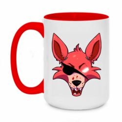 Чашка двокольорова велика Foxy Animatronic-PrintSalon Чашка двокольорова велика Foxy Animatronic