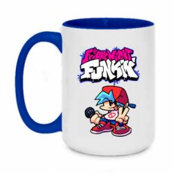 Чашка двокольорова велика Friday Night Funkin - PrintSalon