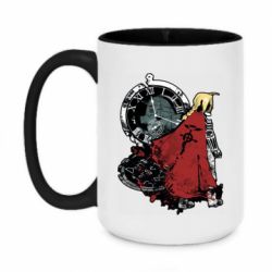 Чашка двухцветная 420ml Fullmetal Alchemist: Don't forget - PrintSalon