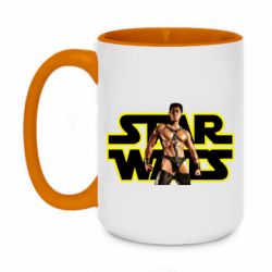 Чашка двухцветная 420ml Gachimuchi star wars - PrintSalon
