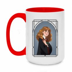 Чашка двухцветная 420ml Гермиона - PrintSalon