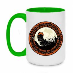 Чашка двокольорова велика Giant Creatures - PrintSalon