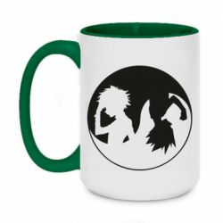 Чашка двухцветная 420ml Гун и Киллуа Инь Янь