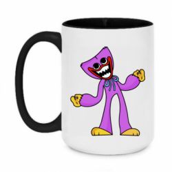 Чашка двокольорова велика Хаггі Ваггі Рожевий - PrintSalon