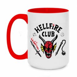 Чашка двокольорова велика Hellfire club - PrintSalon